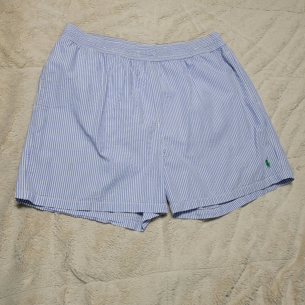 Polo Ralph Lauren Swim Trunks Blue Stripes, 2X